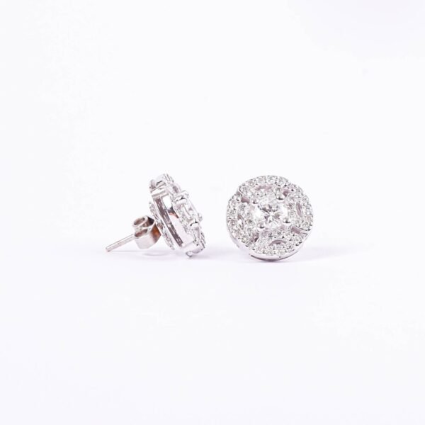 TOPOS ORO BLANCO DIAMANTES 0,87 CT