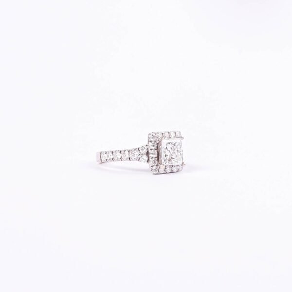 ANILLO ORO BLANCO DIAMANTE 1,30 CT - Image 3