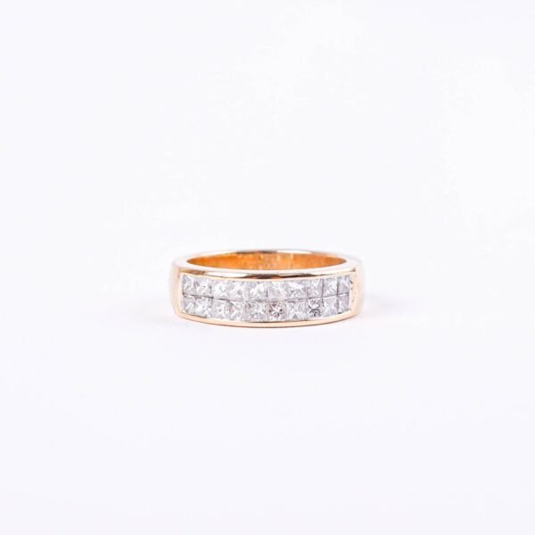 ANILLO ORO AMARILLO DIAMANTES 0,85 CT - Image 3