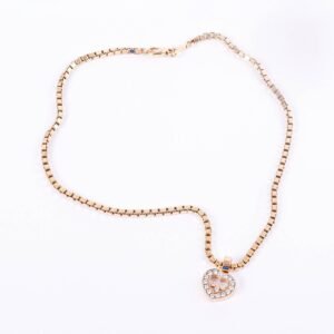 CADENA ORO AMARILLO DIJE CHOPARD DIAMANTES