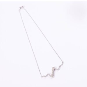 CADENA ORO BLANCO CON DIAMANTES 0,80 CT